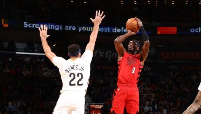 开云体育在线-没利拉德也疯狂！开拓者崛起武器：格兰特火力升级